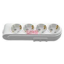 Szerelhető asztali hosszabbító, 4-es