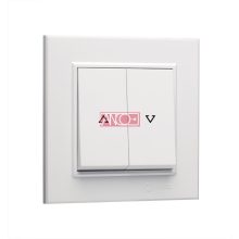 Venetian switch, white