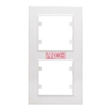 Karea 2-es keret, vertikális, fehér