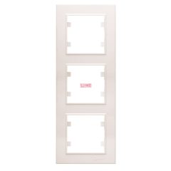 Karea 3-as keret, vertikális, fehér