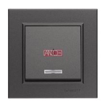 Karea váltókapcsoló jelzőfénnyel