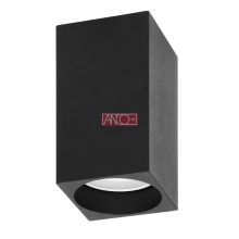 GU10 mennyezeti lámpa fekete