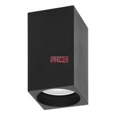 GU10 mennyezeti lámpa fekete