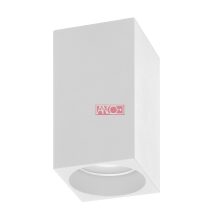 GU10 downlight max 7W, IP20, square