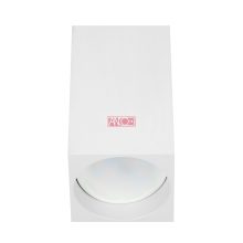 GU10 downlight max 7W, IP20, square