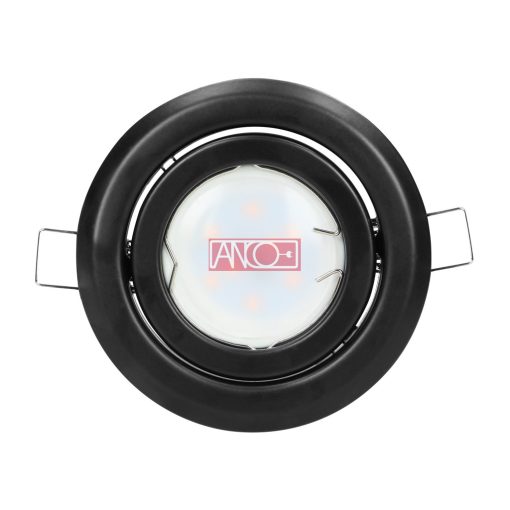 Decorative frame for spotlight, black