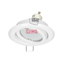 Decorative frame for spotlight, white