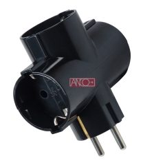 T plug 3 grounding socket