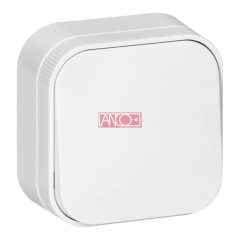 Change-over switch, white